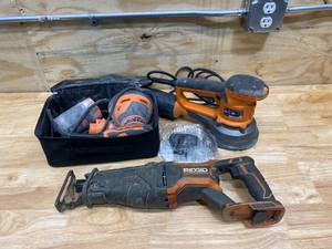 lot 99 image: RIDGID Lot of 3 Tools