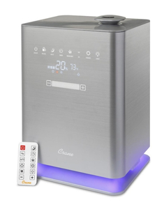 lot 117 image: CRANE 1.2 Gal. Warm & Cool Mist Top Fill Humidifier with Remote for Medium to Large Rooms up to 500 sq. ft