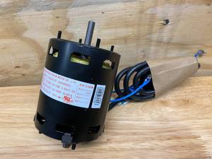 lot 101 image: MCLEAN 62W105W, 230V, 1 PH, 28403260 RPM, CCWLE, Double Shaft, Blower Motor Replacement