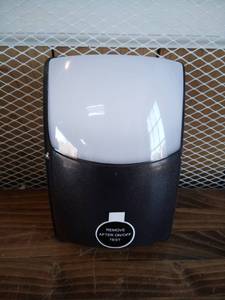 lot 2 image: 100-Watt Equivalent Integrated Outdoor LED Wall Pack, 1800 Lumens, Dusk to Dawn Outdoor Security Light by PROBRITE