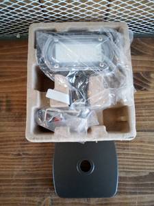 lot 4 image: 100-Watt Equivalent Integrated Outdoor LED Flood Light with Wall Pack Mount, 1500 Lumens, Outdoor Security Lighting by PROBRITE