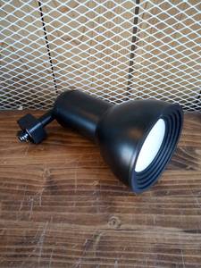 lot 13 image: Hampton Bay 1-Light Black Integrated LED Large-Step Linear Track Lighting Head