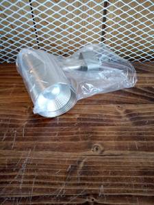 lot 17 image: 1-Light Brushed Nickel Integrated LED Mini-Cylinder Linear Track Lighting Head by Hampton Bay