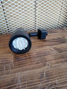 lot 20 image: 1-Light Black Integrated LED Mini-Step Linear Track Lighting Head by Hampton Bay