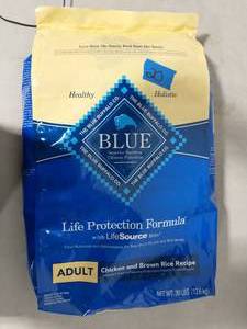 1 BAG OF Blue Buffalo Life Protection Formula Adult Chicken & Brown Rice Recipe Dry Dog Food