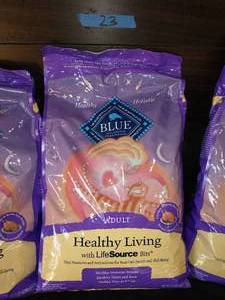 3 BAGS OF Blue Buffalo Healthy Living Chicken & Brown Rice Recipe Adult Dry Cat Food