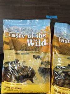2 BAGS OF Taste of the Wild High Prairie Grain-Free Dry Dog Food