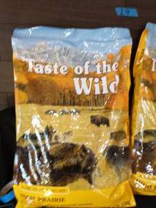 2 BAGS OF Taste of the Wild High Prairie Grain-Free Dry Dog Food