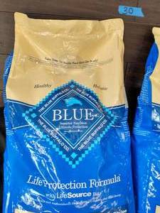 2 BAGS OF Blue Buffalo Life Protection Formula Adult Chicken & Brown Rice Recipe Dry Dog Food