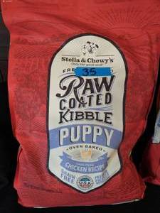Stella & chewy CAGE-FREE CHICKEN RAW COATED KIBBLE PUPPY DRY DOG FOOD