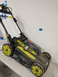 RYOBI 20 in. 40-Volt Brushless Lithium-Ion Cordless Battery Walk Behind Push Lawn Mower