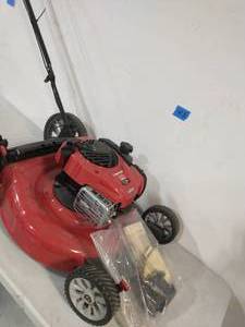 TROY-BILT 21 in. 140cc 550ex Series Briggs & Stratton Engine 2-in-1 Gas Walk Behind Push Lawn Mower with High Rear Wheels