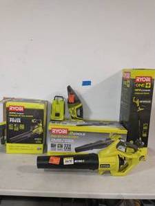 RYOBI BLOWERS,RYOBI CORDLESS EDGER