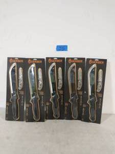 GERBER GATOR MACHETE AND CLIP FOLDING KNIFE