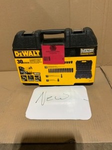lot 6 image: DEWALT 12 IN. DRIVE IMPACT SOCKET SET (30-PIECE) SEE PICTURES