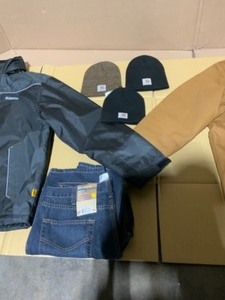 lot 13 image: ASSORTED CLOTHING DEWALT AND CARHARRT. SEE PICTURES