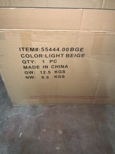 lot 39 image: NIBLE HOUSE MONTEREY SAND LIGHT BEIGE QUEEN HEADBOARD. SEE PICTURES