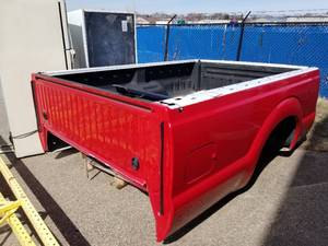 lot 310 image: Ford Super Duty Flex Fuel Truck Bed 8L  with Bed Liner