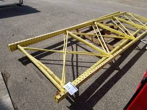lot 311 image: Lot of (2) Pallet Racking Uprights 4Dx14H