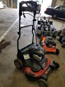lot 216 image: Toro TimeMaster Dual Force Twin Blade System Self Propel Assist 30 Push Lawn Mower SideRear Discharge 20199  with Briggs & Stratton Guaranteed To Start 190cc OHV 8.752600 Engine