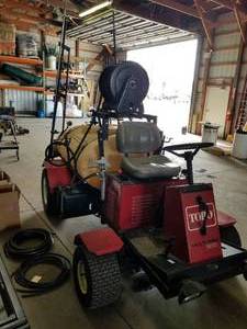 lot 204 image: Toro Multi Pro 1100 Riding Sprayer  with Raven Sprayer Control