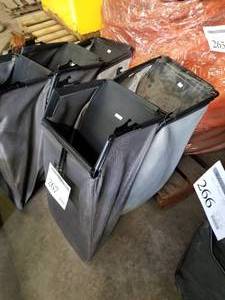 lot 267 image: Lot of (2) Rear Mount Lawn Mower Bags