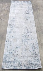 lot 406 image: Safavieh 2ft 3in x 8ft Beige Gray Area Runner Rug