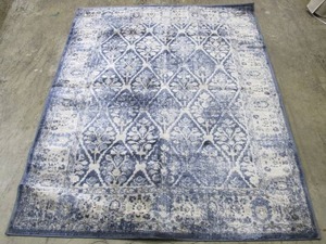 lot 443 image: Gertmenian Tempo 5ft 3in x 7ft Lytton Blue Area Rug