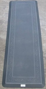 lot 475 image: Mohawk Home Timeless Tradition 20 In. x 60 In. Grey Anti-Fatigue Kitchen Runner Mat