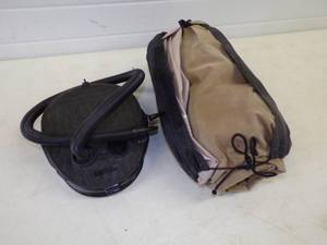lot 58 image: Air Mattress and Foot Pump