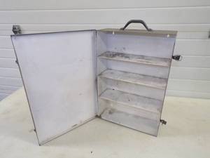 lot 43 image: Metal Cabinet with Door