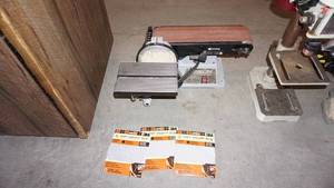 Delta ShopMaster Belt Disc Sander  3M Sanding Discs