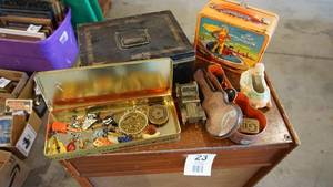 Misc Items  2 Vintage Lunch Boxes