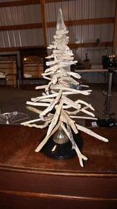 Small Homemade Tree Made of Branches