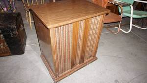Square Wood Wine Rack and Bottle Cabinet