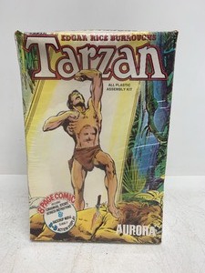 lot 75 image: Vintage Aurora Comic Series TARZAN wComic Book