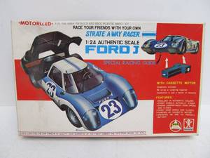 lot 66 image: Vintage Motorized For Strate-A-Way Racer