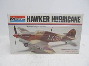 lot 81 image: Vintage Monogram Hawker Hurricane