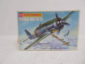 lot 38 image: Vintage MATCHBOX Focke Wulf FW 190