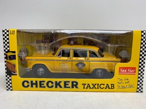 lot 113 image: Sun Star Diecast Metal Checker Taxi Cab