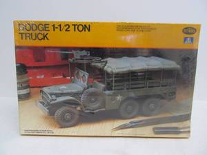 lot 130 image: Vintage Testors US Army Dodge 1-12 Ton Truck