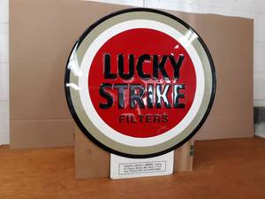 Lucky Strike Filters Tin Sign - 1997