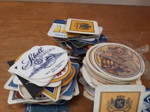 140 Beer Coaster Collection
