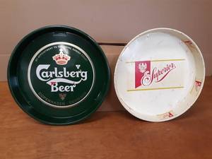 Superior & Carlsberg Beer Trays