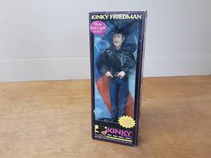 New in Box Kinky Friedman Talking Action Figure