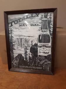 Cold Spring Beer Ad in Frame- Cold Spring MN