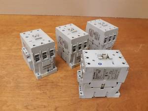 (4) Allen Bradley C60 100A 3-Pole Contactors