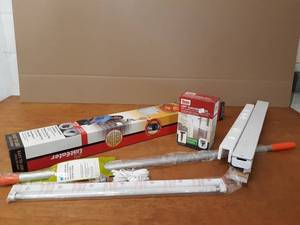 Linteater Dryer Vent Cleaning System, Oatey Ice Maker Valve, Clothesline Prop and Light