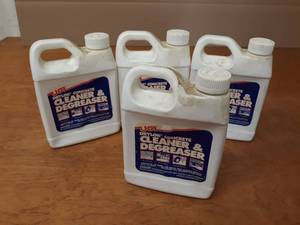 Lot of (4) 1 Quart Bottles of DryLok Concrete Cleaner & Degreaser