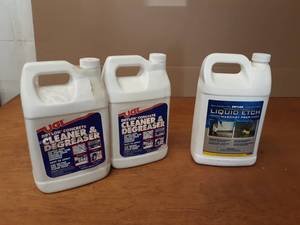 (2) 1 Gallon Jugs of DryLok Concrete Cleaner and Degreaser  Liquid Etch Masonry Prep